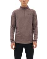 CEP Cold Weather Zip Shirt in aubergine für Männer