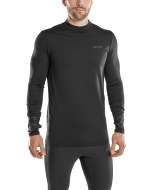 CEP cold weather shirt long sleeve für Männer in black