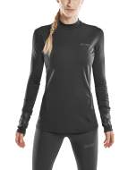 CEP cold weather shirt long sleeve für Frauen in black